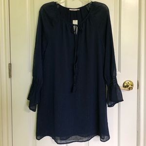 Navy blue dress
